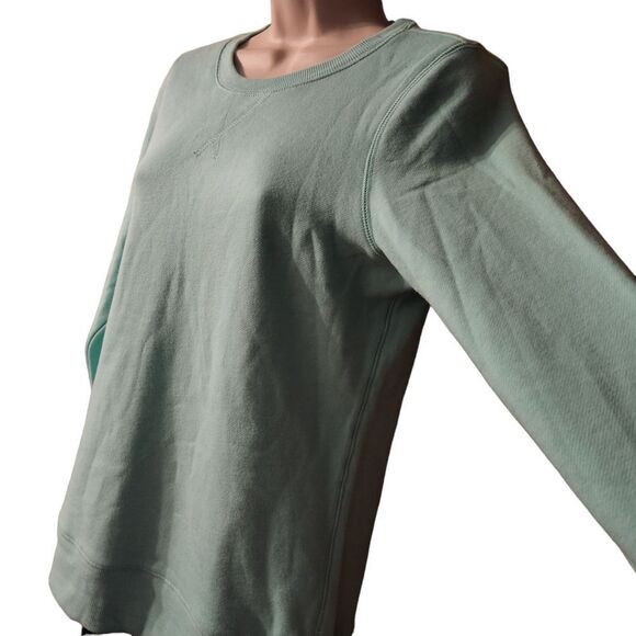 Tek Gear Junior Women's Sweatshirt Small Pullover Thumb Holes Crew Neck - Picture 3 of 8